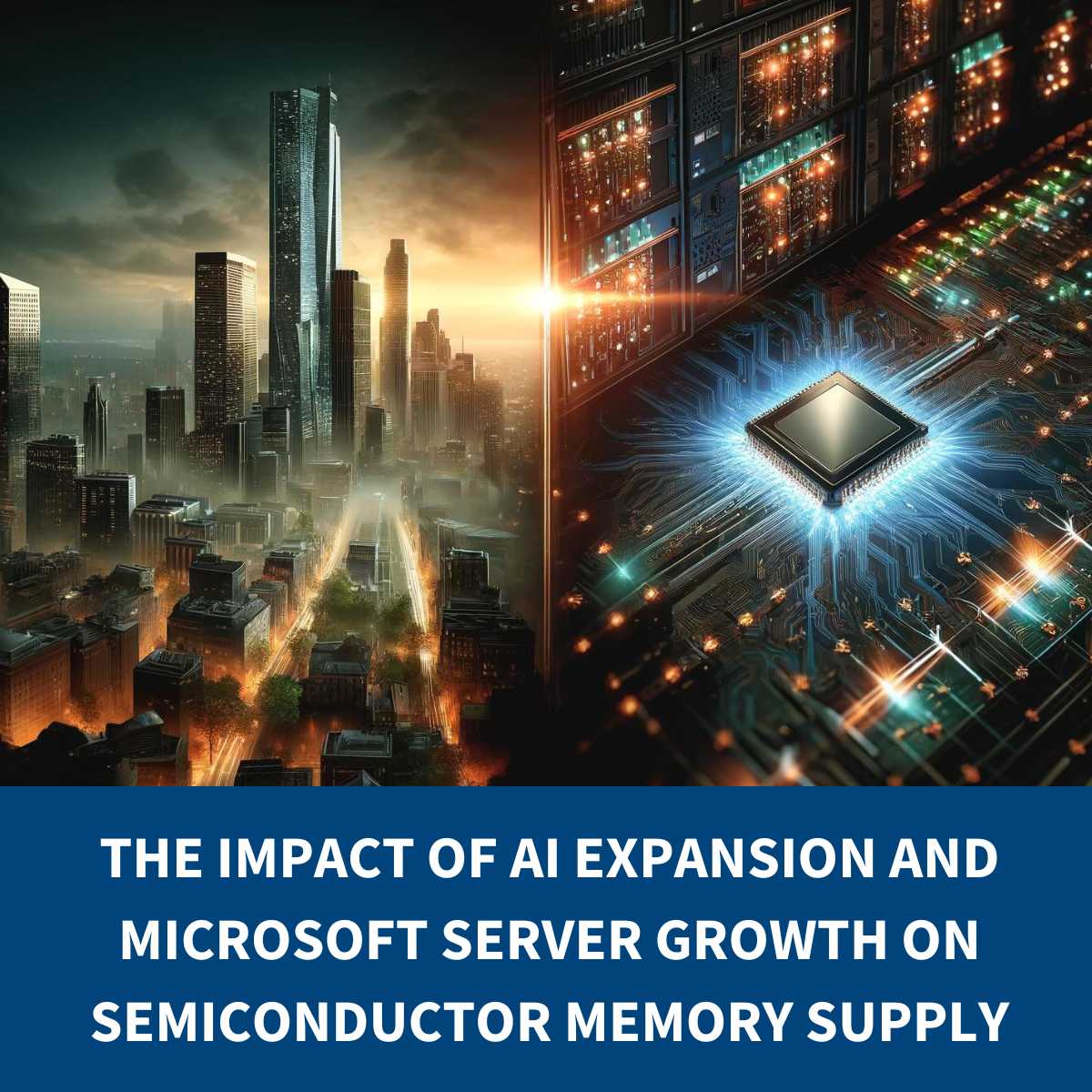 The Impact of AI Expansion and Microsoft Server Growth on Semiconductor Memory Supply