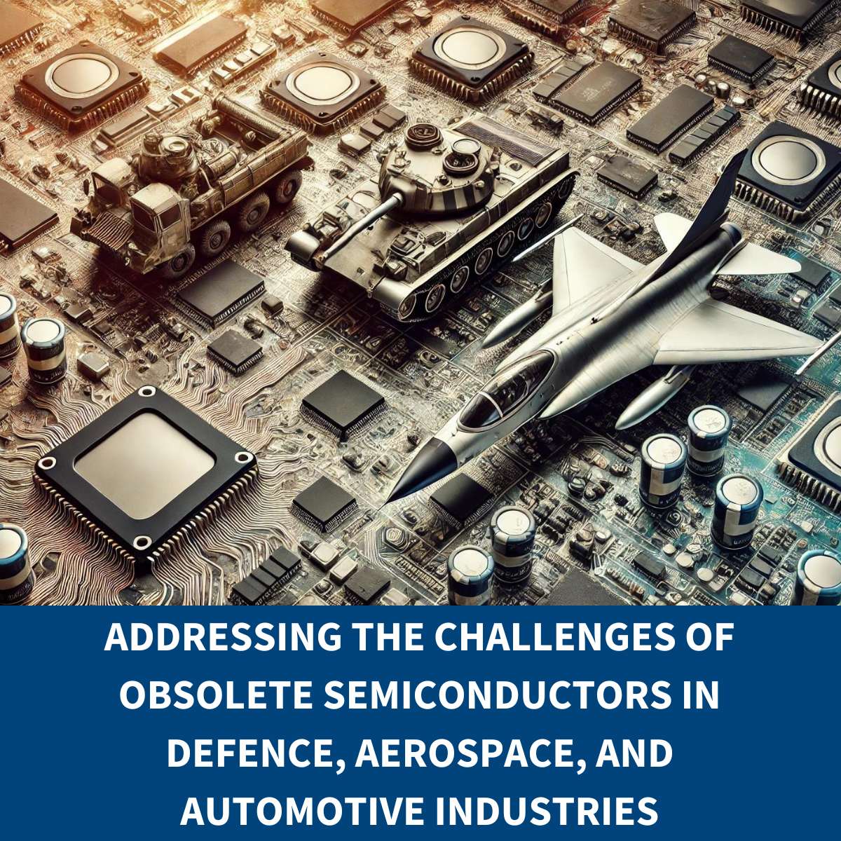 Addressing the Challenges of Obsolete Semiconductors in Defence, Aerospace, and Automotive Industries