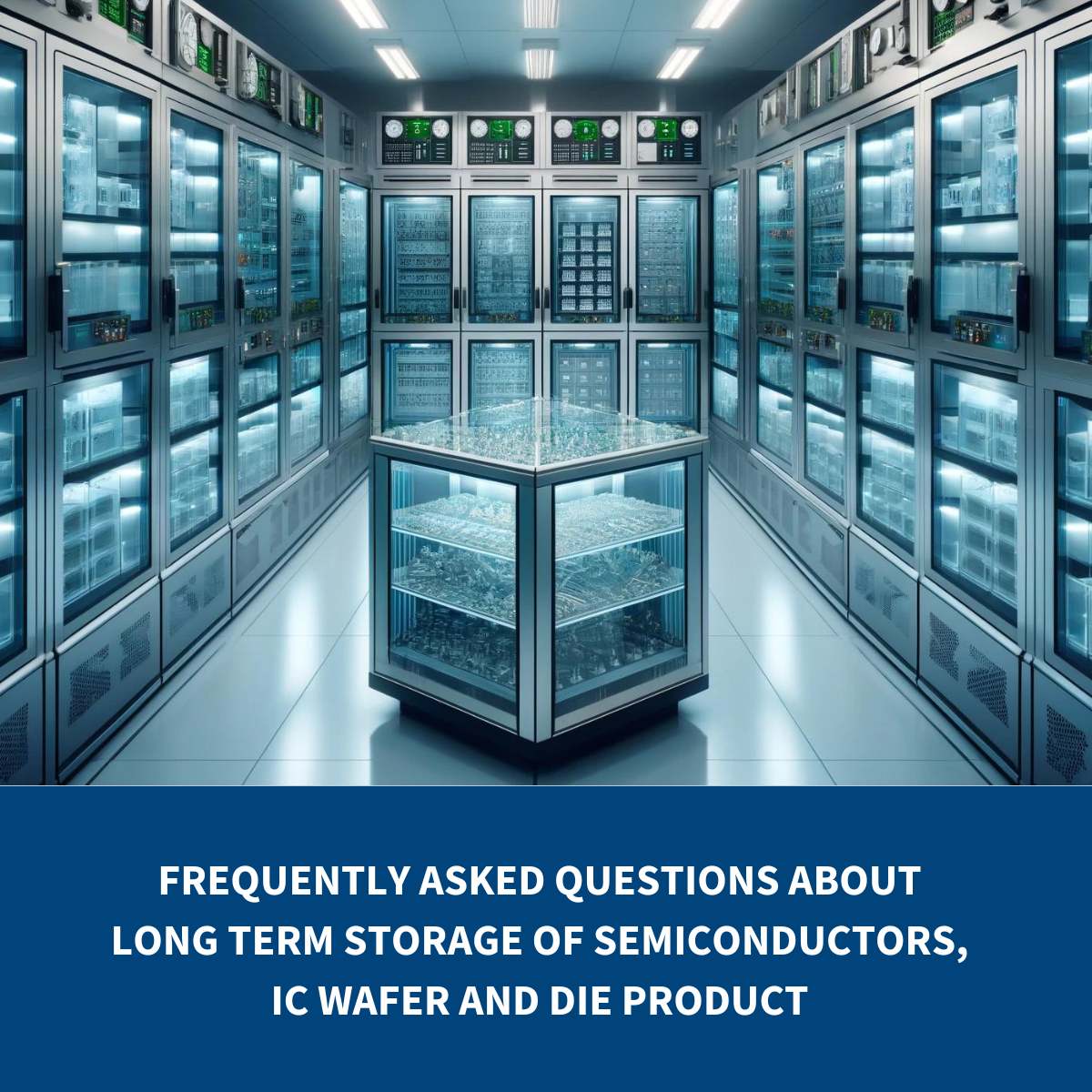 Frequently Asked Questions about Long Term Storage of Semiconductors, IC wafer and die product